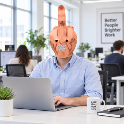 MiddleUpMask™ Funny Mask